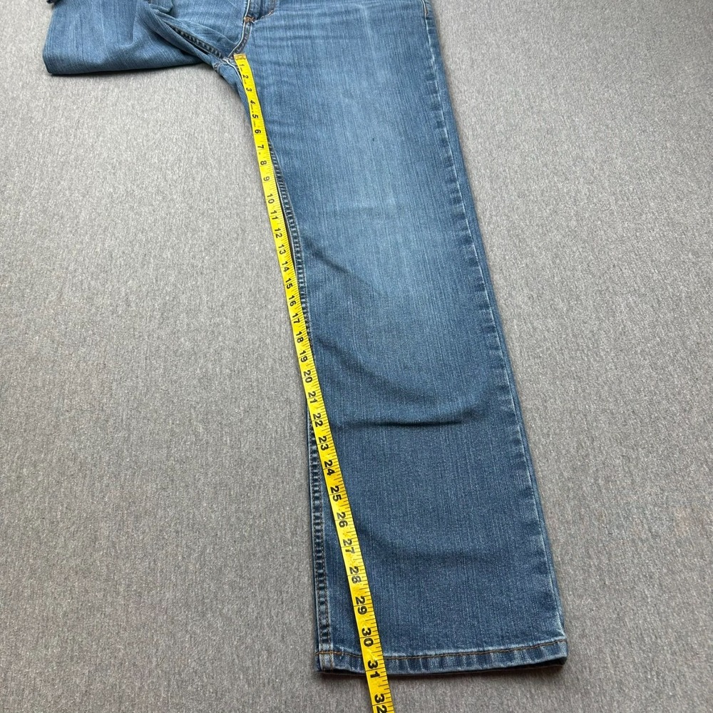 Carhartt Rugged Flex Relaxed Fit Jeans Mens 34x31 Blue Denim Pants BD2804-M - Picture 7 of 16